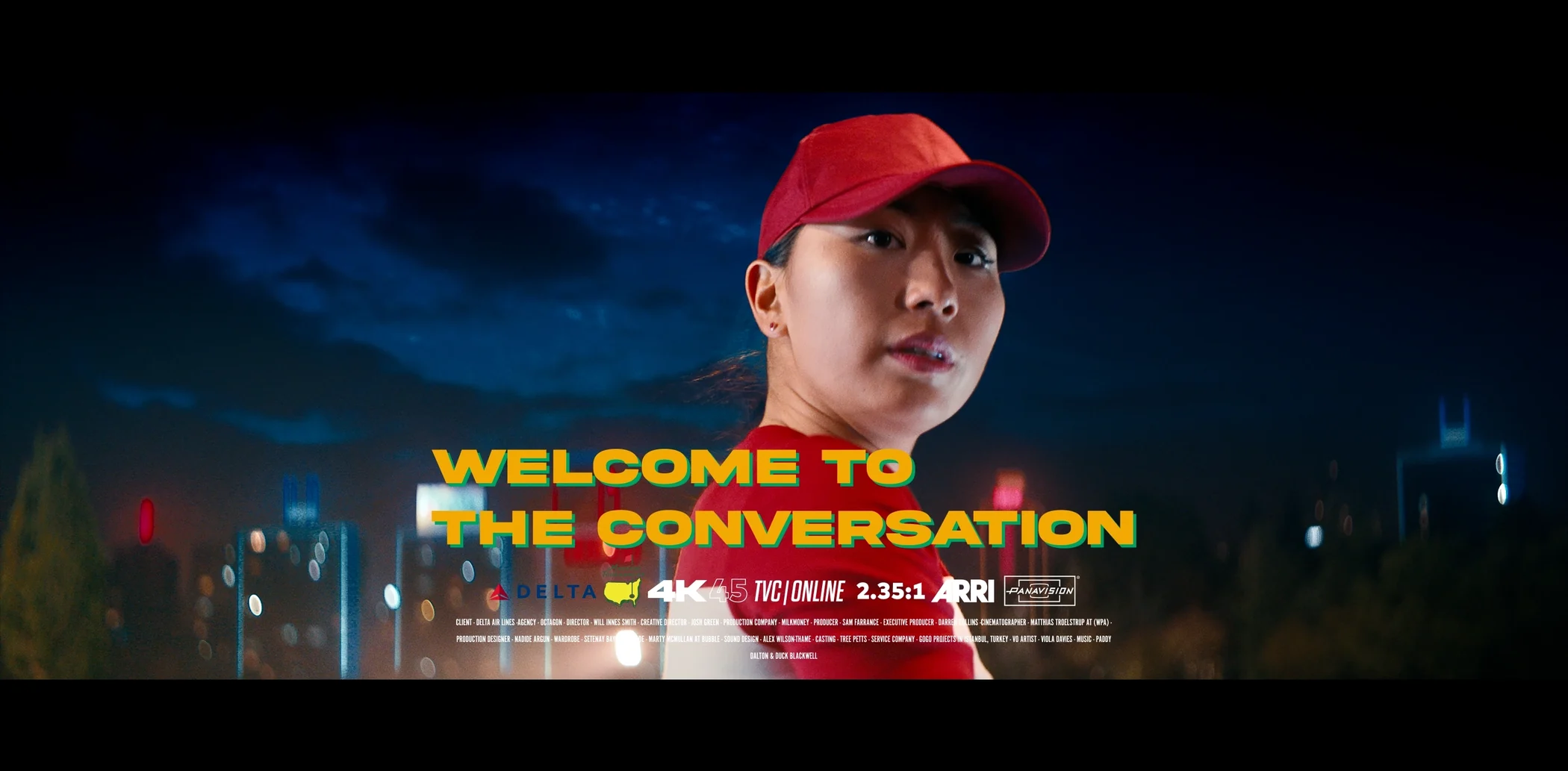 Welcome To The Conversation · Delta Air Lines x The US Masters